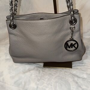 Michael Kors Gray Shoulder Bag